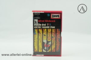 Die Drei ??? | Alfred Hitchcock | Nr. 15 | Die drei ??? und der rasende Löwe | Vintage MC Hörspiel Kassette | Europa Cassette
