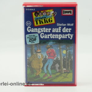 TKKG Folge 51 | Gangster auf der Gartenparty | Vintage MC Hörspiel Kassette | Europa Cassette