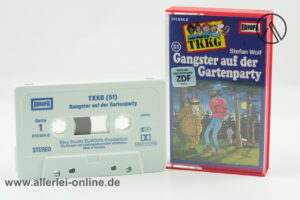 TKKG Folge 51 | Gangster auf der Gartenparty | Vintage MC Hörspiel Kassette | Europa Cassette 1
