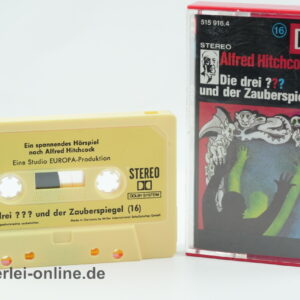 Die Drei ??? | Alfred Hitchcock | Nr. 16 | Die drei ??? und der Zauberspiegel | Vintage MC Hörspiel Kassette | Europa Cassette 1