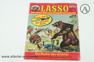 LASSO Comic-Heft Nr. 630 | Die Rache des Grizzlys | Vintage Bastei Verlag Comic