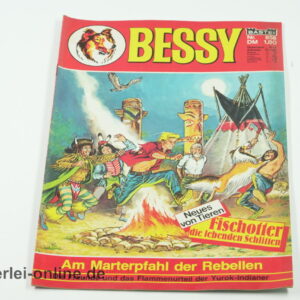 BESSY Comic-Heft Nr. 858 | Am Marterpfahl der Rebellen | Vintage Bastei Verlag Western Comic