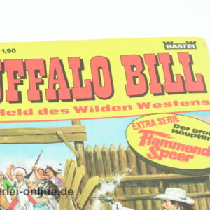 Buffalo Bill Comic-Heft Nr.643 | Der Held des Wilden Westens | Die Rache der roten Rebellen | Vintage Bastei Verlag Comic 1