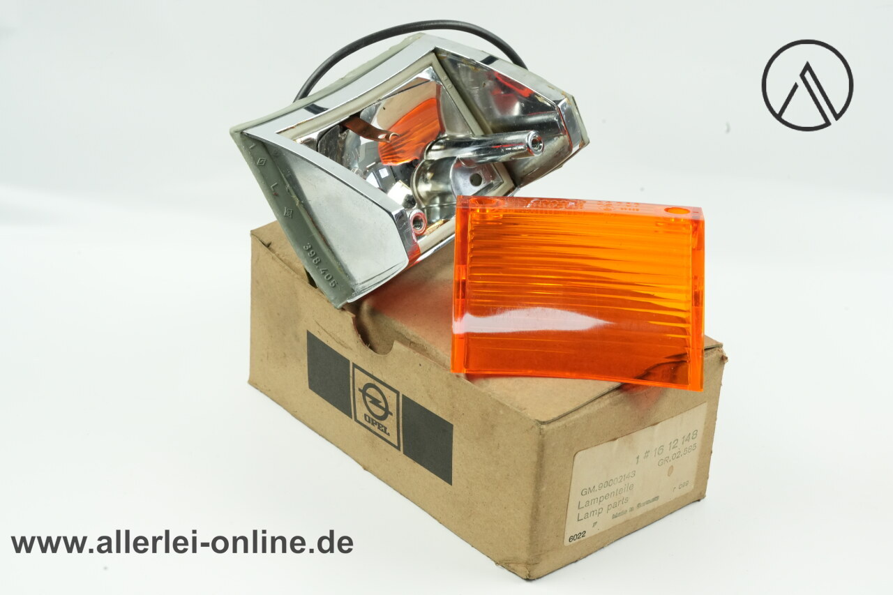 Opel Rekord C | Commodore A | Original Opel Blinker | Blinkleuchte 1612148 ,vorne links Opel Rekord C | Commodore A | Original Opel Blinker | Blinkleuchte 1612148 ,vorne links