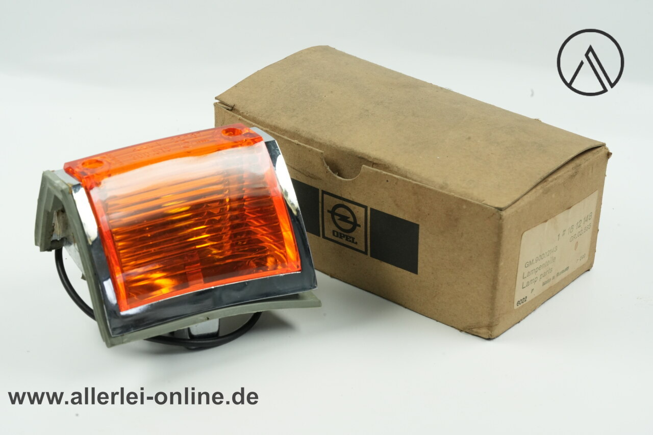 Opel Rekord C | Opel Commodore A | Original Opel Blinkleuchte ,vorne links Opel Rekord C | Opel Commodore A | Original Opel Blinkleuchte ,vorne links