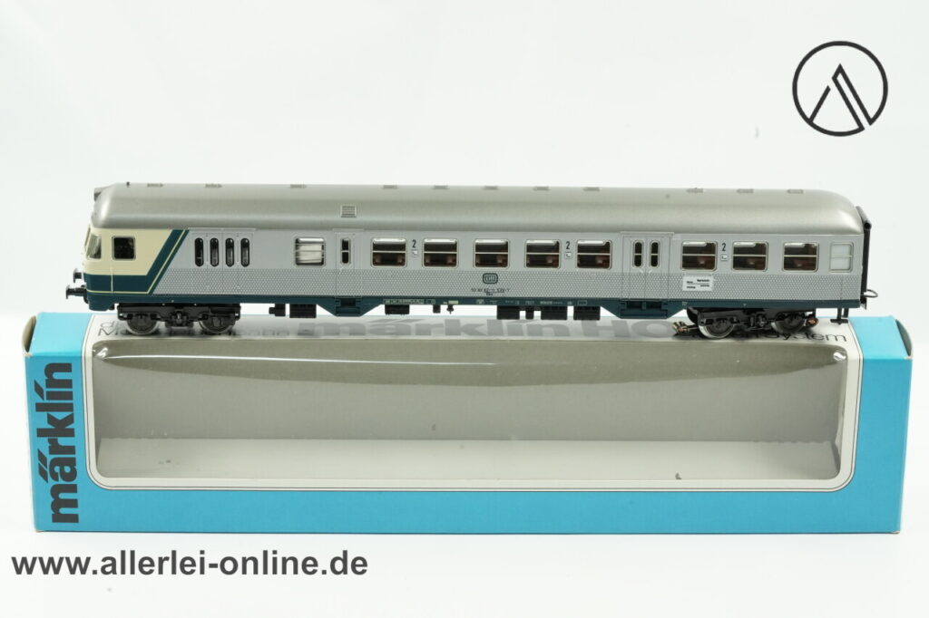 Märklin H0 | Märklin 4160 Nahverkehr Steuerwagen | Silberling 2.Klasse der DB