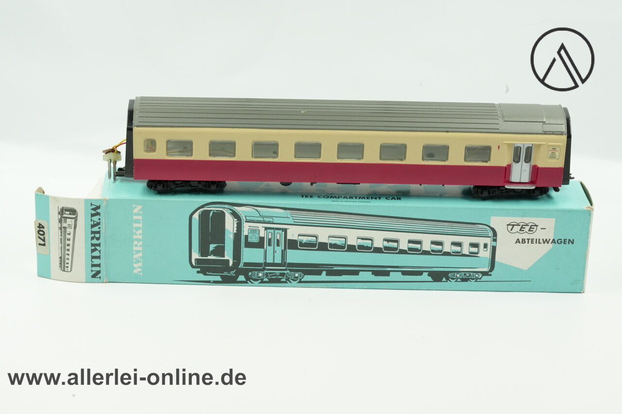Märklin H0 | Märklin 4071 TEE Abteilwagen der SBB | 1.Klasse Personenwagen Märklin H0 | Märklin 4071 TEE Abteilwagen der SBB | 1.Klasse Personenwagen