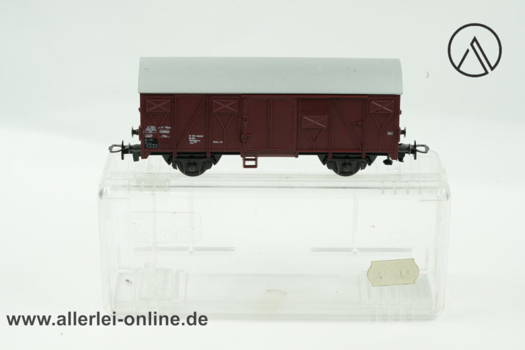 Roco H0 | Roco 4304 gedeckter Güterwagen | 2-Achs Güterwagen