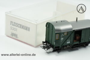 Fleischmann H0 | Fleischmann 5301 Güterzug Begleitwagen mit Schlusslicht | 2-Achs Güterwagen PWG 124 206