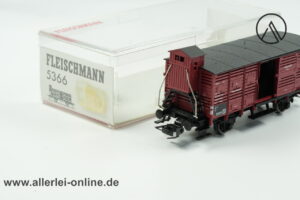 Fleischmann H0 | Fleischmann 5366 Verschlagwagen mit Bremserhaus