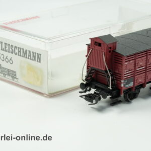 Fleischmann H0 | Fleischmann 5366 Verschlagwagen mit Bremserhaus