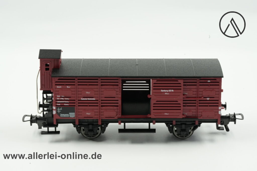 Fleischmann H0 | Fleischmann 5366 Verschlagwagen mit Bremserhaus | 2-Achs Güterwagen mit OVP