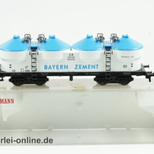 Fleischmann H0 | Fleischmann 5480 BAYERN ZEMENT Silowagen | 4-Achs Staubbehälterwagen Kkds 55 Güterwagen