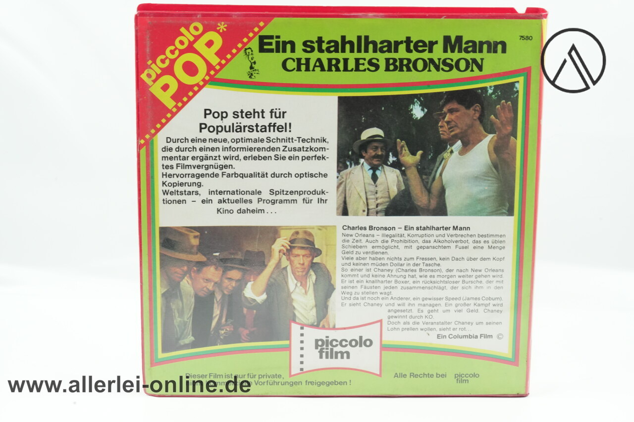SUPER 8 Piccolo Film | Charles Bronson - Ein Stahlharter Mann | Boxer Film 66m / COLOR / TONFILM SUPER 8 Piccolo Film | Charles Bronson - Ein Stahlharter Mann | Boxer Film 66m / COLOR / TONFILM