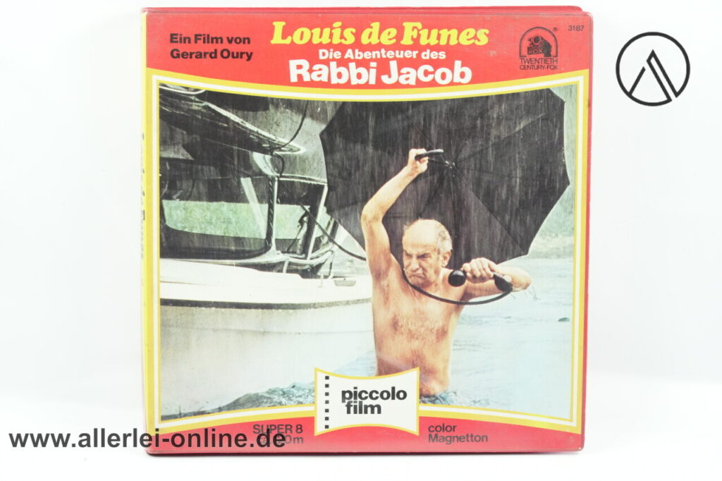 SUPER 8 Piccolo Film | Louis de Funes - Die Abenteuer des Rabbi Jacob | 120m / COLOR / TONFILM