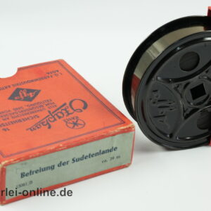 Kalle Ozaphan 16 mm Sicherheits-Film für das Heim Kino | Befreiung der Sudetenlande 1938