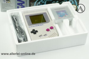 Nintendo GAME BOY | Game Boy DMG-01 ,grau mit TETRIS | Vintage Videospielekonsole Klassiker mit Originalkarton