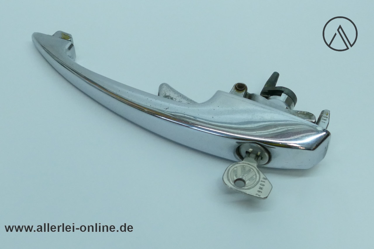 VW Käfer - Karmann Ghia Typ 3 Türgriff mit Schlüssel | VW Beetle Door Handle with Key | Oldtimer Chrom Türgriff VW Käfer - Karmann Ghia Typ 3 Türgriff mit Schlüssel | VW Beetle Door Handle with Key | Oldtimer Chrom Türgriff