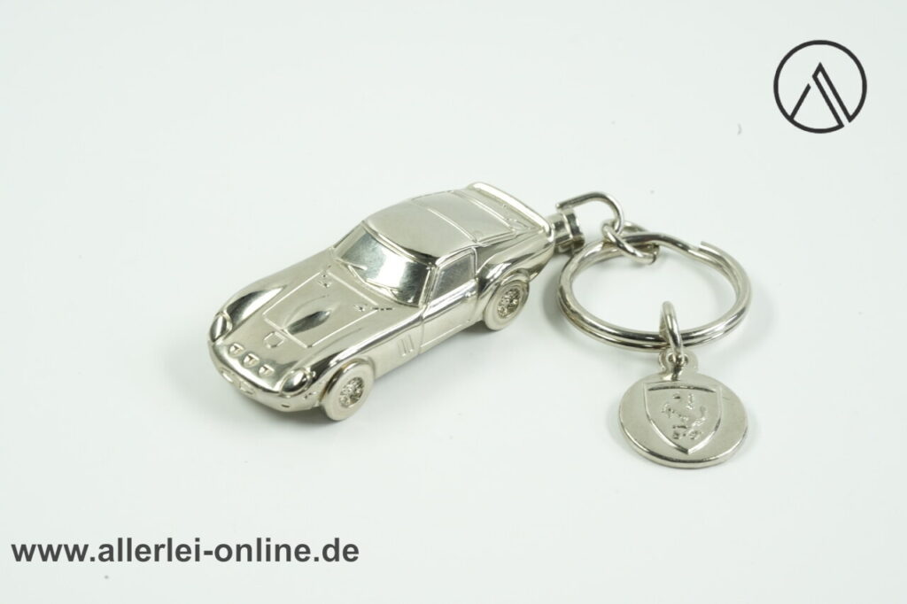 Ferrari 250 GTO Auto Schlüsselanhänger | Silber-Chrom
