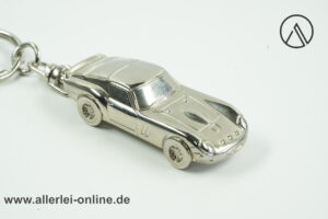 Ferrari GTO Schlüsselanhänger | Silber-Chrom