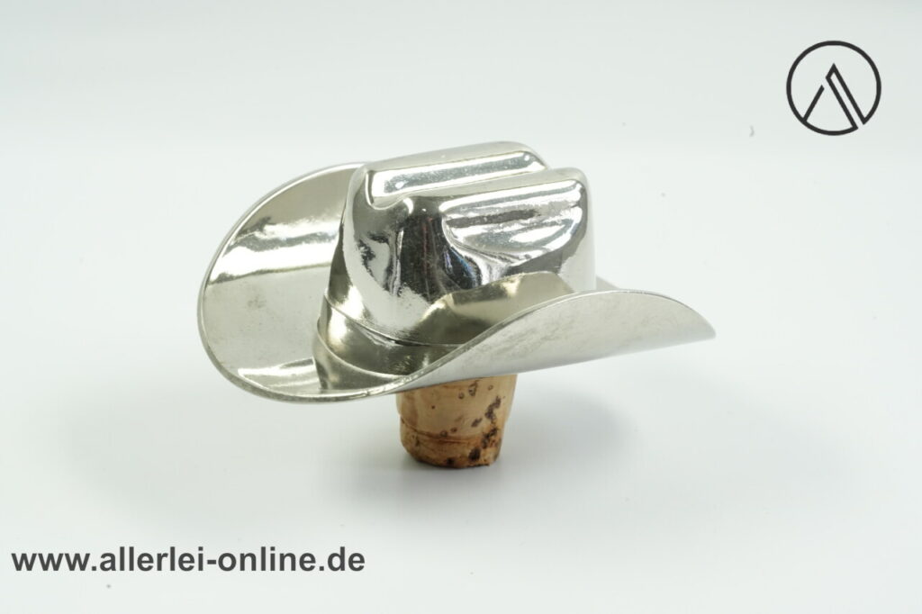 BMF Cowboyhut Flaschenkorken | Vintage Zierkorken in Cowboyhut-Form