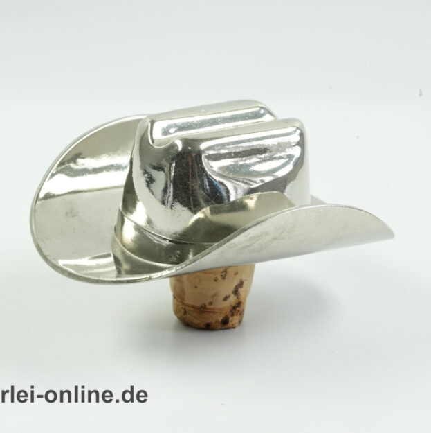 BMF Cowboyhut Flaschenkorken | Vintage Zierkorken in Cowboyhut-Form