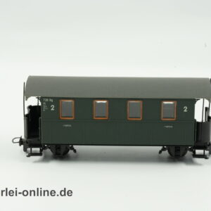 BEMO H0e-H0m Schmalspurbahn 2. Klasse Personenwagen mit OVP