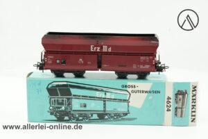 Märklin H0 | Märklin 4624 Selbstentladewagen | Erz III d 4-Achs Großgüterwagen