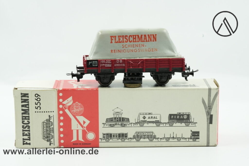 Fleischmann H0 | Fleischmann 5569 Schienenreinigungswagen