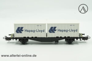 Märklin Spur H0 | Primex 4552 Hapag-Lloyd Containerwagen | Container Tragwagen mit OVP