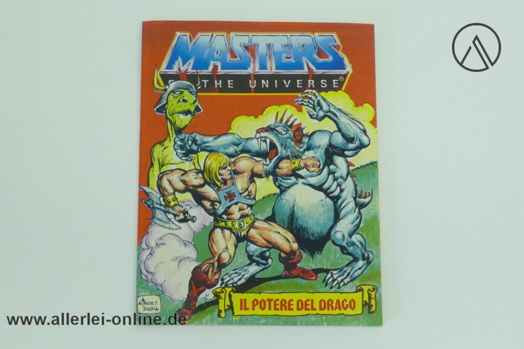 Masters of the Universe | Mini-Comic | Titel "Il Potere Del Drago" (Drachens Geschenk) | aus dem Jahr 1983
