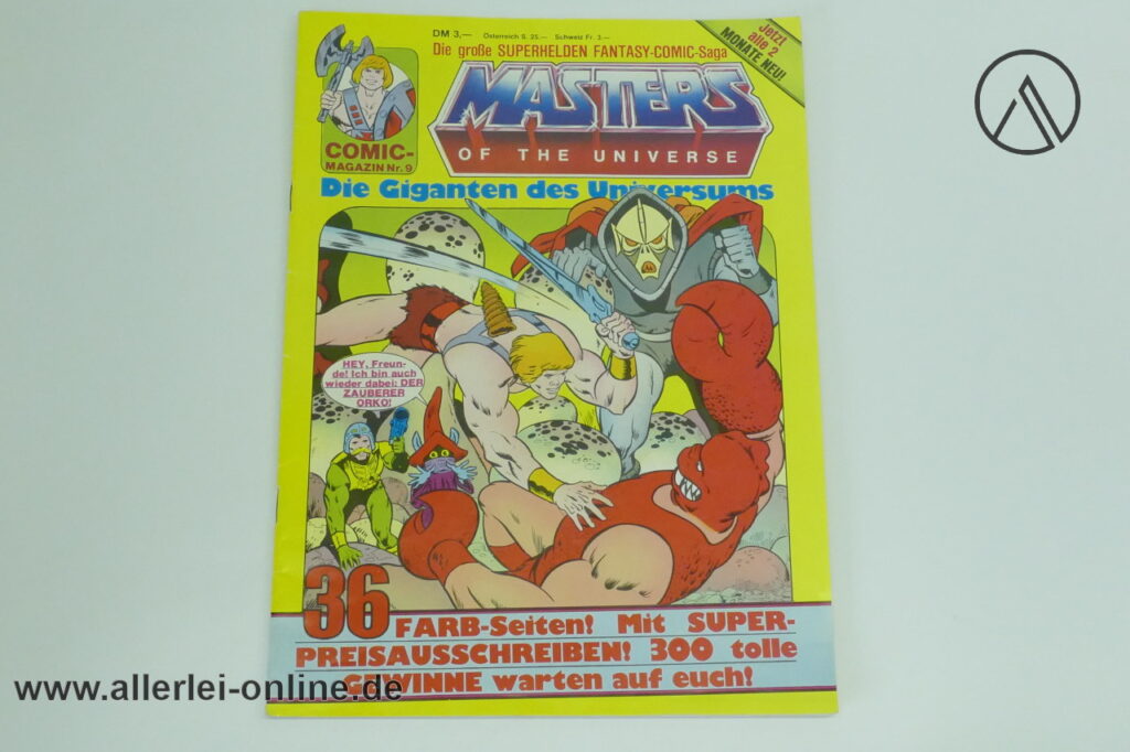 Masters Of The Universe | Comic Magazin Nr. 9 | Die Giganten des Universums