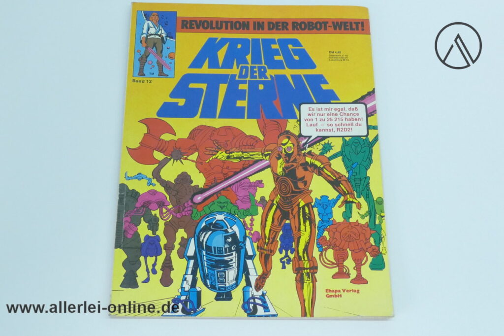 Krieg Der Sterne | Revolution in der Robot-Welt ! | Vintage Ehapa Verlag Comic