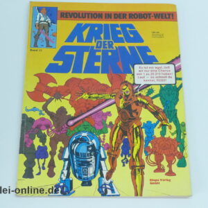 Krieg Der Sterne | Revolution in der Robot-Welt ! | Vintage Ehapa Verlag Comic