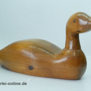 Marcelville Antiques & Custom Furniture aus Penetang, Ontario | Holzfigur Ente Duck | Handgeschnitzte Holzskulptur