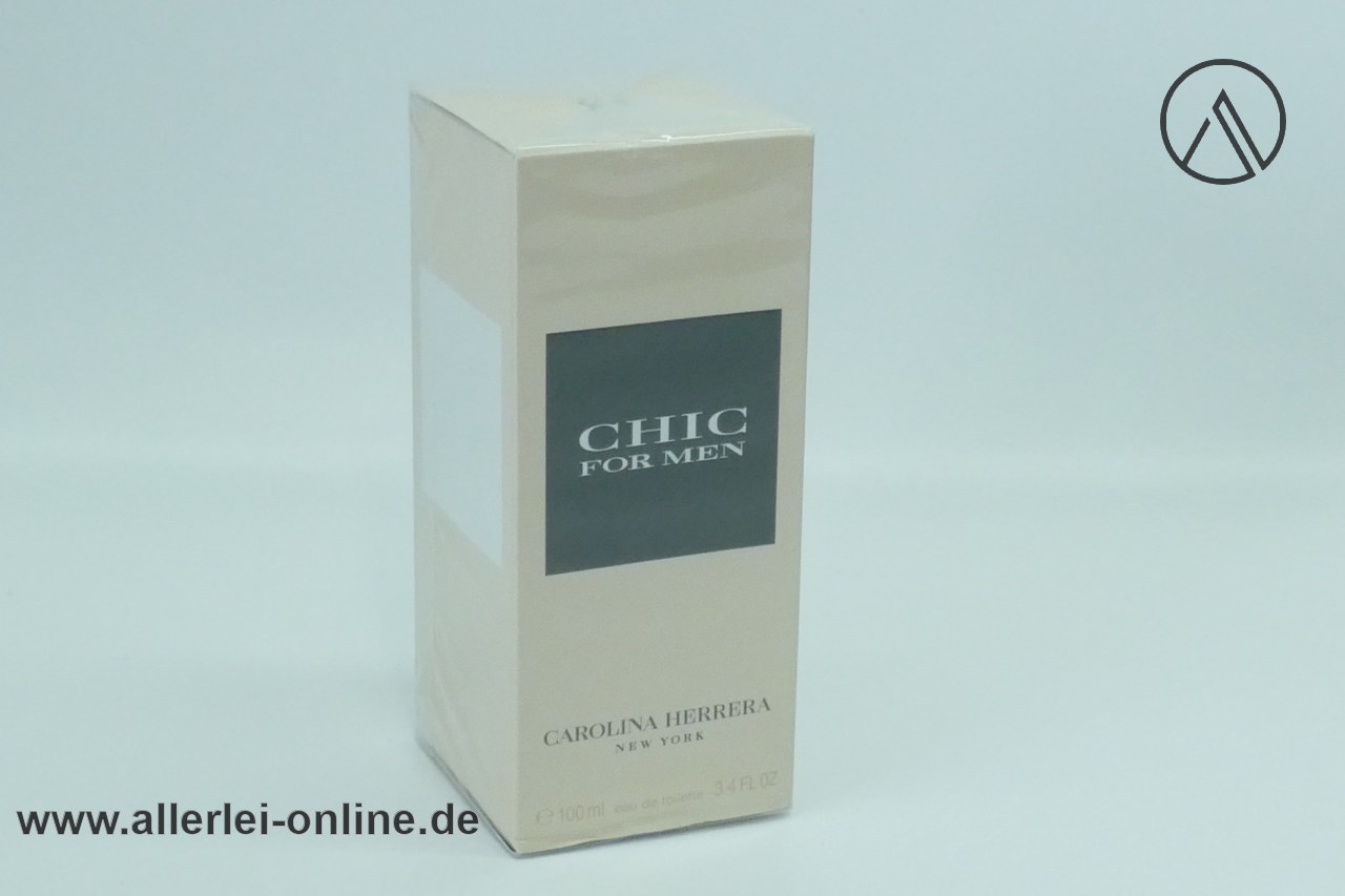 Chic For Men | CH - Carolina Herrera | New York 100ml eau de toilette Spray | 3,4FL.OZ Chic For Men | CH - Carolina Herrera | New York 100ml eau de toilette Spray | 3,4FL.OZ