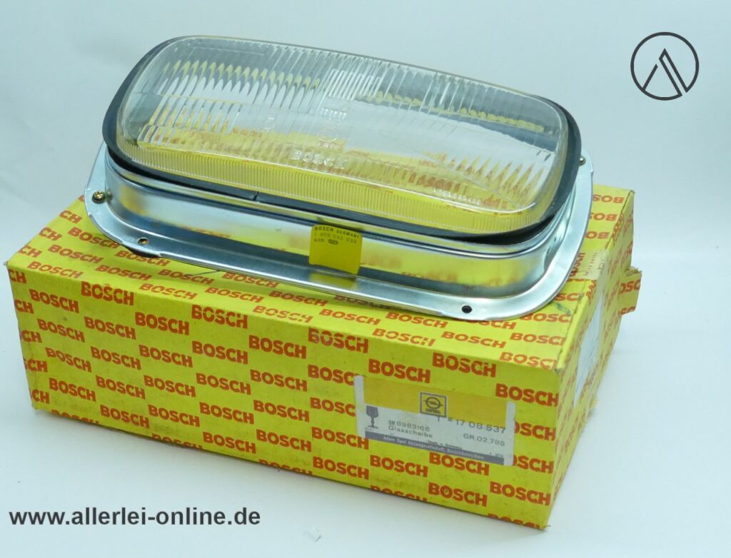 Opel Rekord C | Commodore A Scheinwerferglas | Streuscheibe mit Tragrahmen und Dichtung