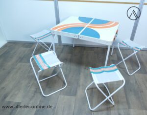 Italienisches klappbares Camping-Set | Vintage Stiliac Italien Camping-Set