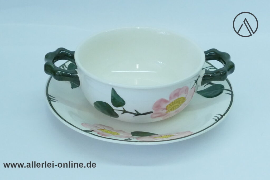 Villeroy & Boch | Wildrose Suppentasse mit Unterteller