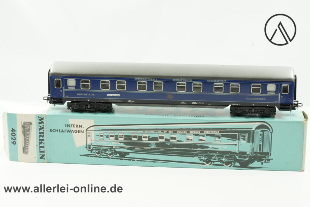 Märklin H0 | Märklin 4029 D-Zug Schlafwagen 4581 der CIWL | Sleeping-Car - Reisezugwagen