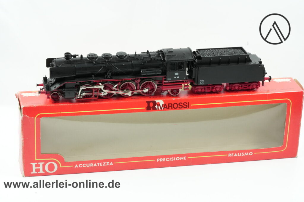 Rivarossi 1001 Dampflok BR 39 149 der DB | Schlepptenderlokomotive - AC Wechselstrom System für Märklin-Gleissystem