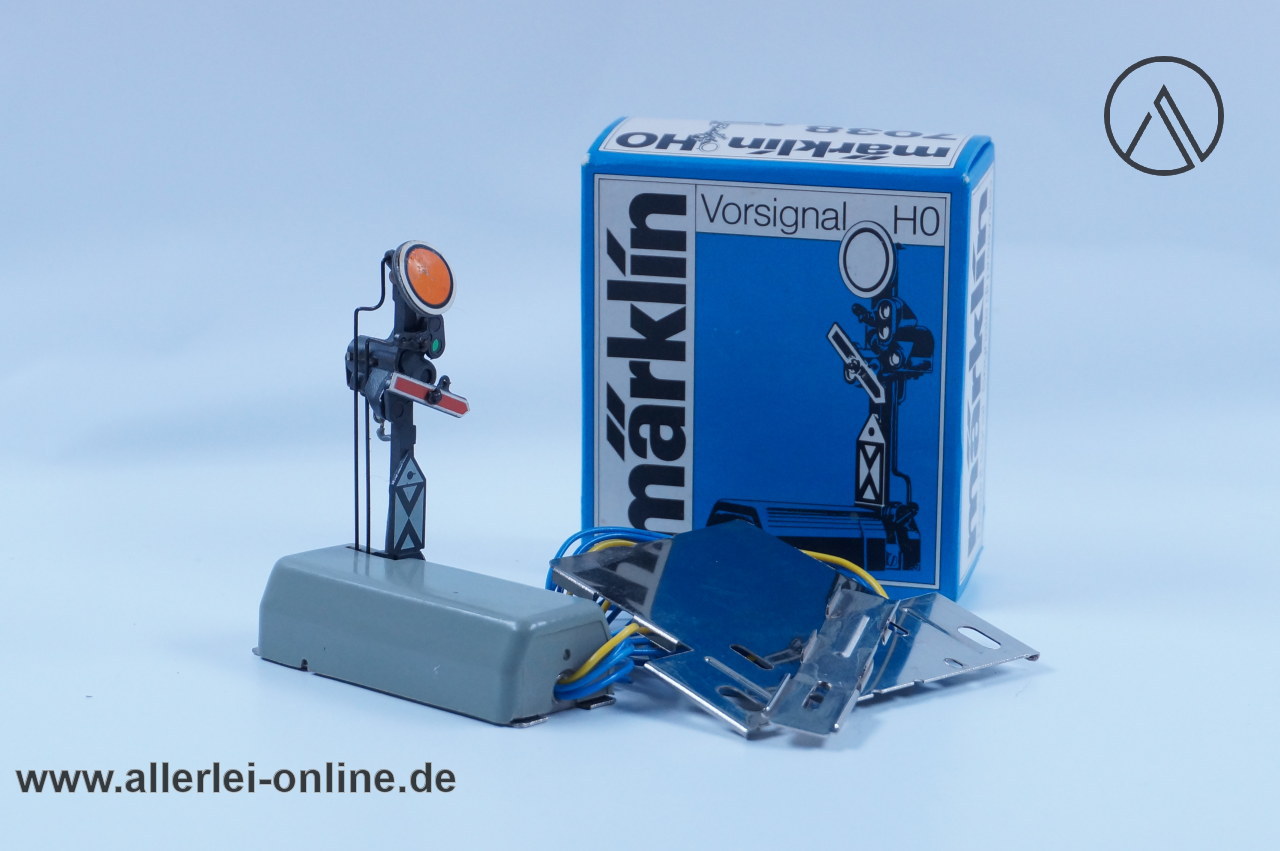 Märklin H0 Märklin 7038 Signal Vorsignal mit Originalverpackung