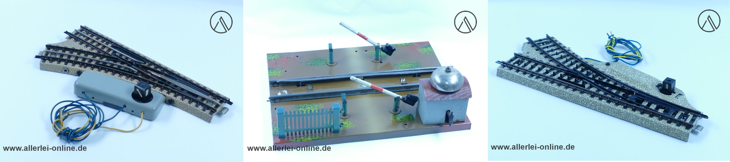 Märklin H0 M-Gleis und Bahnübergang