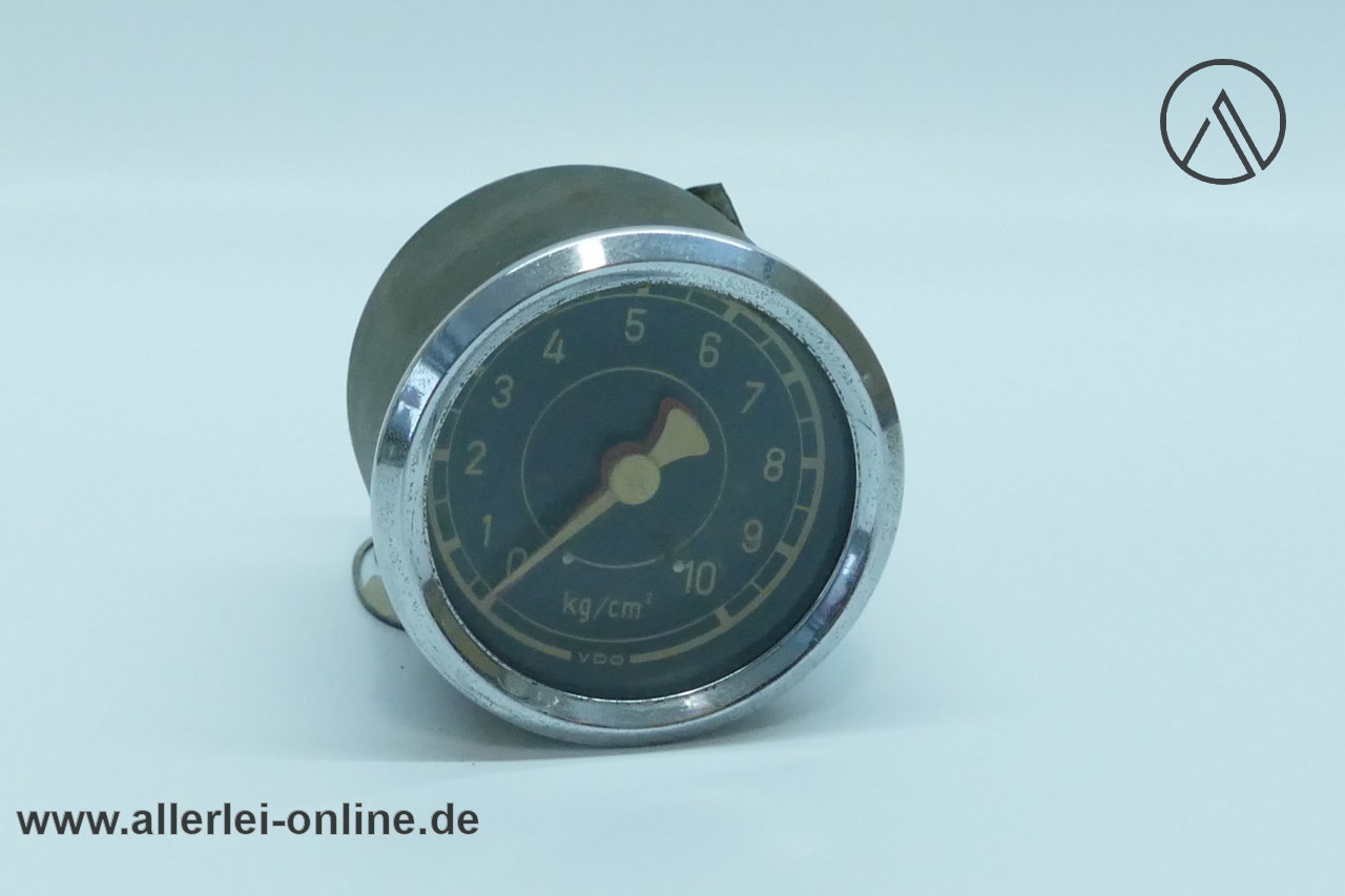 VDO Druckluft Anzeige Instrument | Bremsen Druckluftanzeige | Oldtimer Chrom Bremsdruckanzeige 0-10 bar VDO Druckluft Anzeige Instrument | Bremsen Druckluftanzeige | Oldtimer Chrom Bremsdruckanzeige 0-10 bar