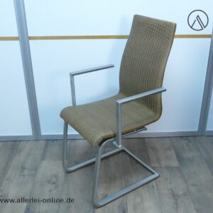 Lloyd Loom LaVida Design Armlehnstuhl | Freischwinger Stuhl