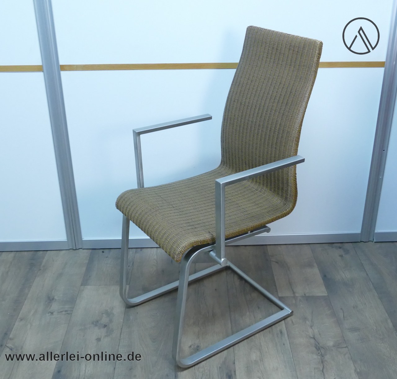 Lloyd Loom LaVida Design Armlehnstuhl | Freischwinger Stuhl Lloyd Loom LaVida Design Armlehnstuhl | Freischwinger Stuhl