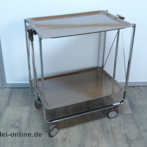 Klappbarer Servierwagen | Melform Teewagen | Vintage Mid Century 60s Barwagen