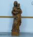 Maria mit Kind Holzfigur | Madonna mit Kind | Sakralstatue - Geschnitzte Holzskulptur