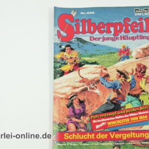 Silberpfeil Comic-Heft Nr. 639 | Der junge Häuptling | Schlucht der Vergeltung | Vintage Bastei Verlag Western Comic