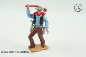 Timpo Toys | Cowboy mit Pistole und Gewehr | Vintage Timpo Toys Steckfigur